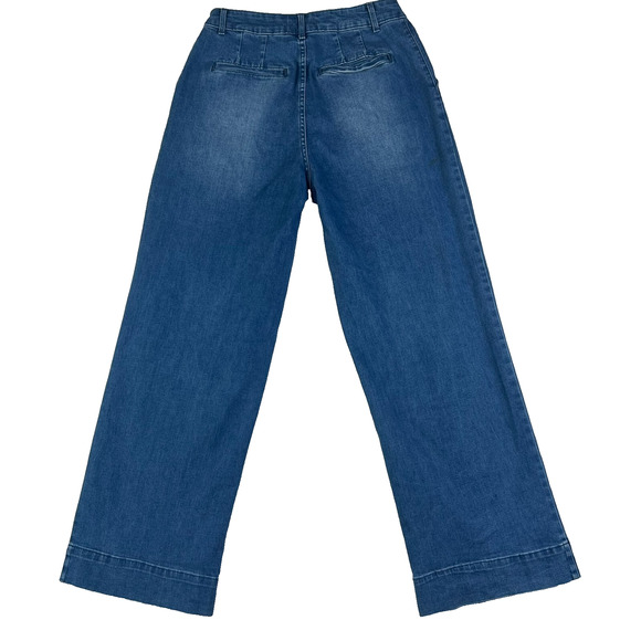 Bagatelle Collection Jeans Women's 29 Classic Tailored Blue Wide Leg 70s - Picture 3 of 9